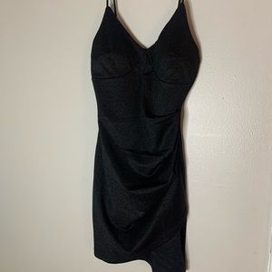 Glittery Black Dress